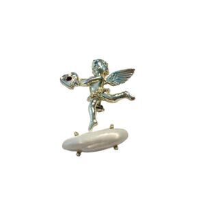 Vintage Cupid CHERUB Brooch